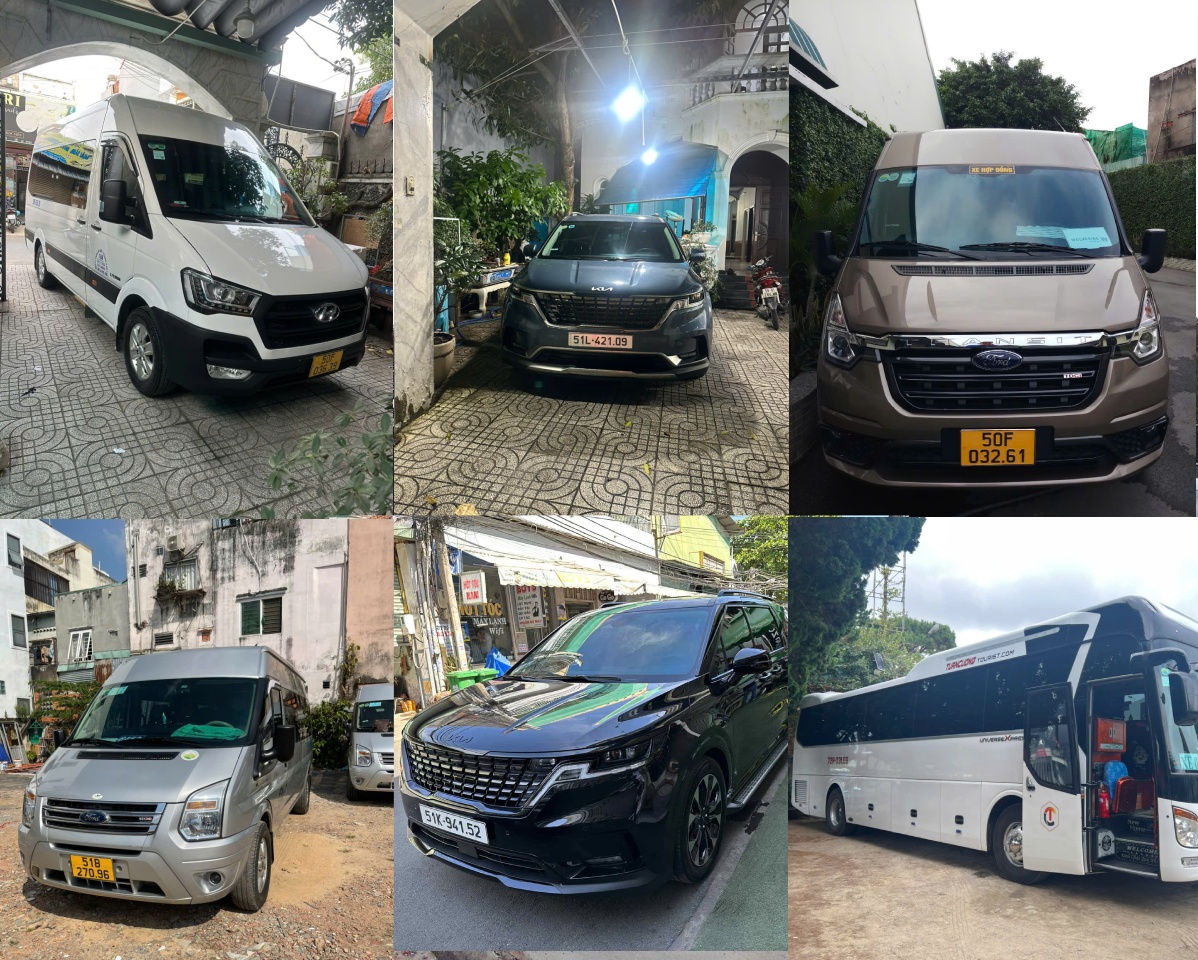 Các dòng xe đời mới hiện đại đang được khai thác 